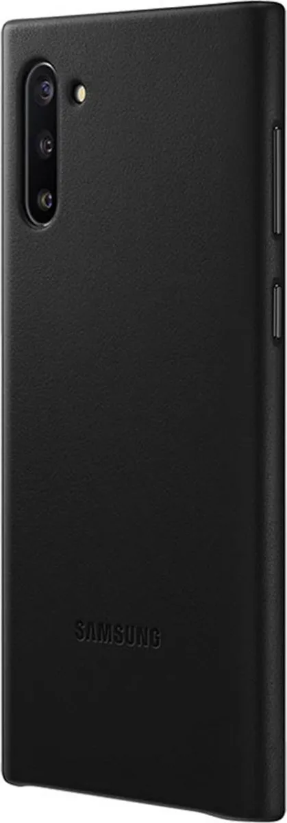 Samsung Galaxy Note 10 Leather Cover EF-VN970LBEGWW - Zwart