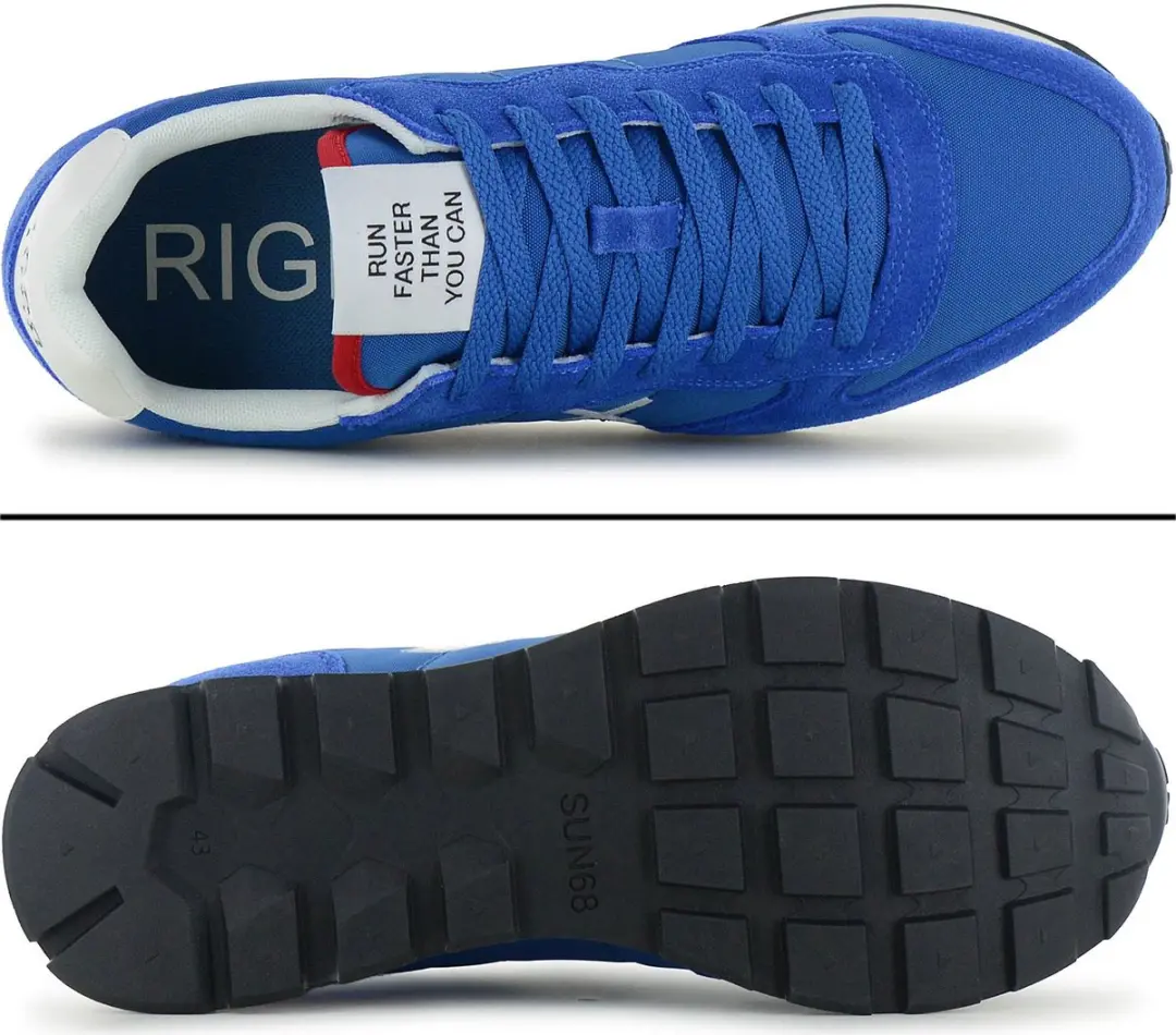 Sun68 Tom Solid Sneakers Z36101-58 - Blauw - afbeelding 6 van 6