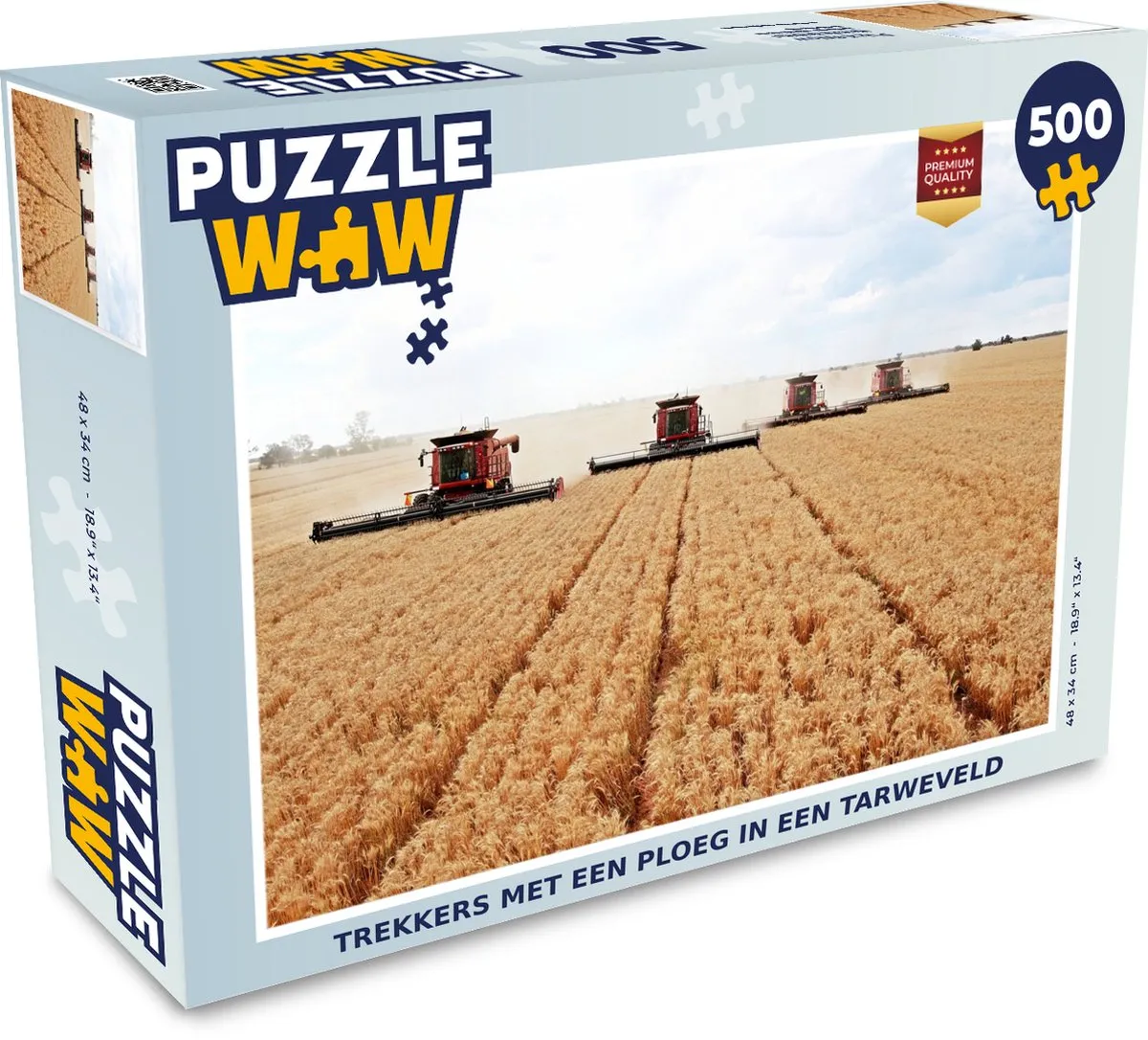 PuzzleWow Puzzel Trekkers 500 Stuks