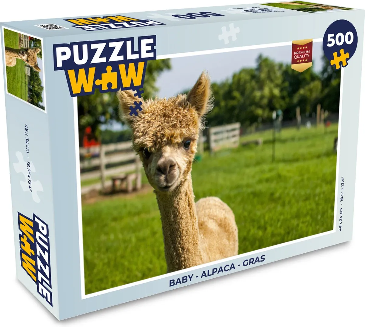 PuzzleWow Legpuzzel 500 Stuks