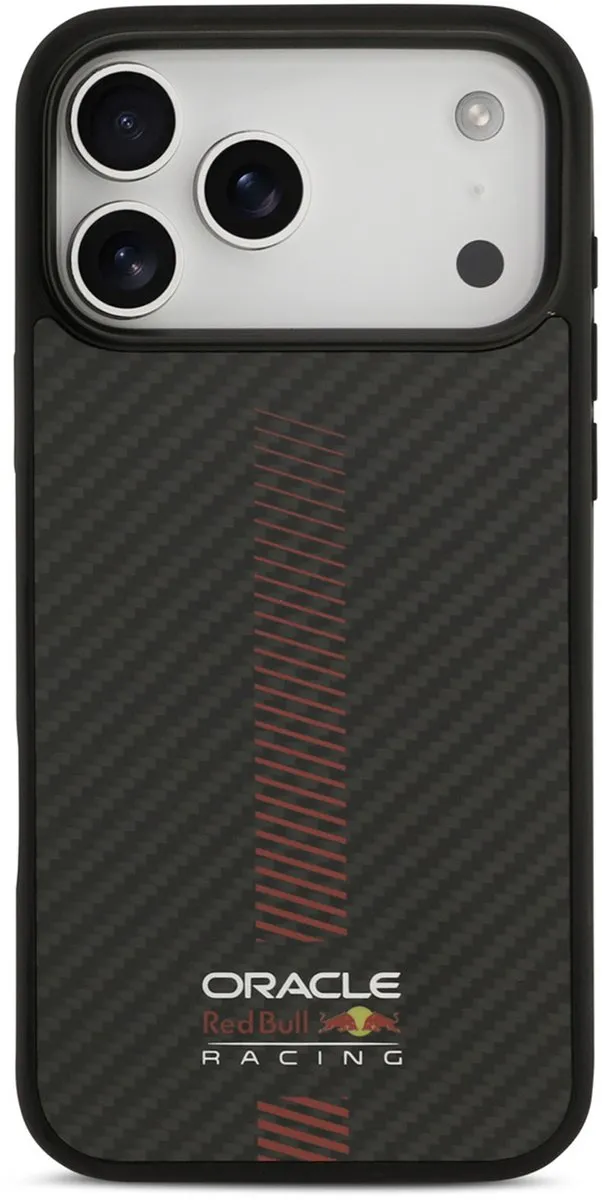 Red Bull Racing iPhone 17 Pro Max Back Cover - Grijs - Kevlar