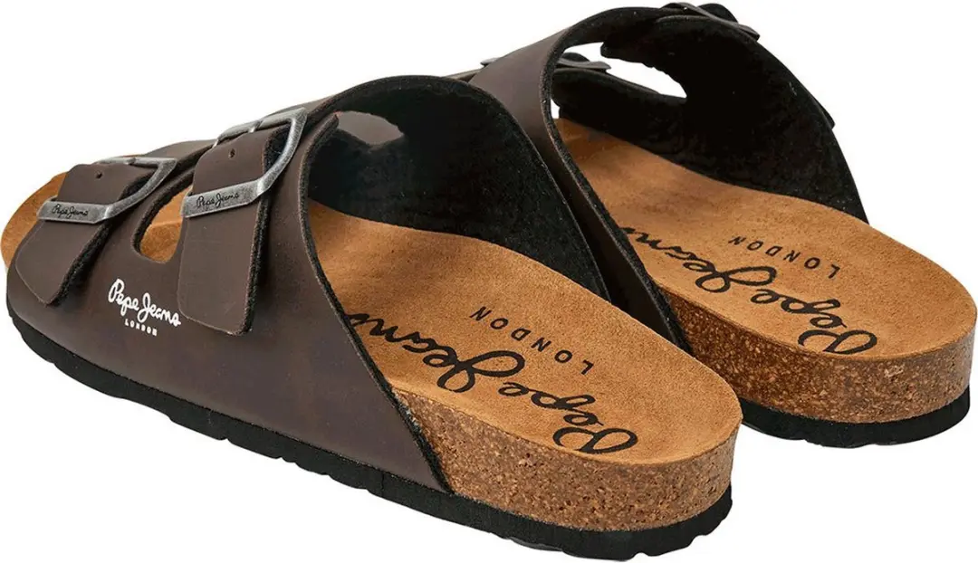 Pepe Jeans Bio Double Kansas Sandalen Bruin - afbeelding 4 van 6