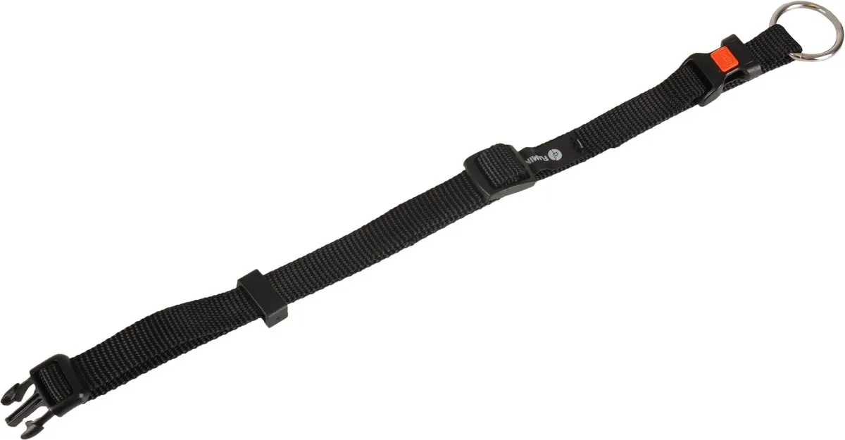 Flamingo Ziggi Halsband - Zwart M 40-55cm