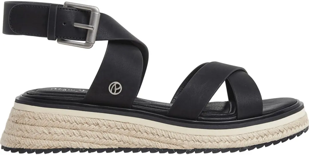 Pepe Jeans Kate Nature Sandalen Zwart EU 40 Vrouw