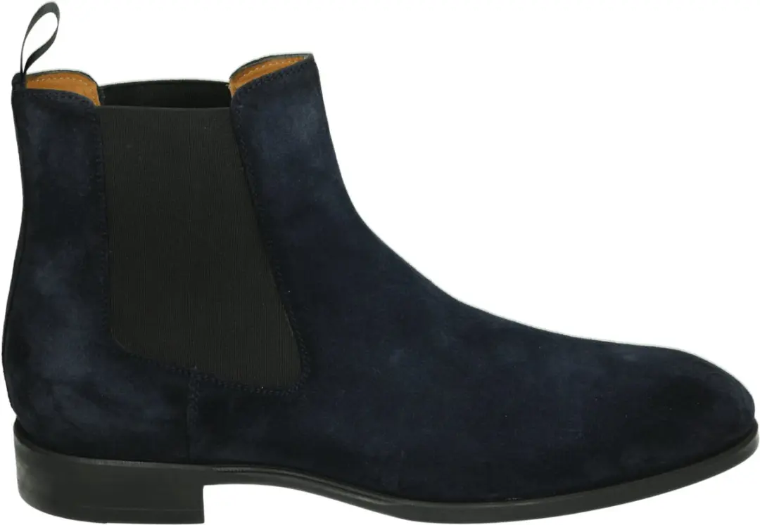 magnanni - 26319 - Nette herenschoenenBusiness half-hoog - Kleur: Blauw - Maat: 42