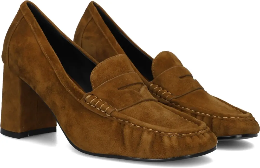 Bibi Lou Lyra Pumps 80 Hakken Dames - Cognac - Maat 40
