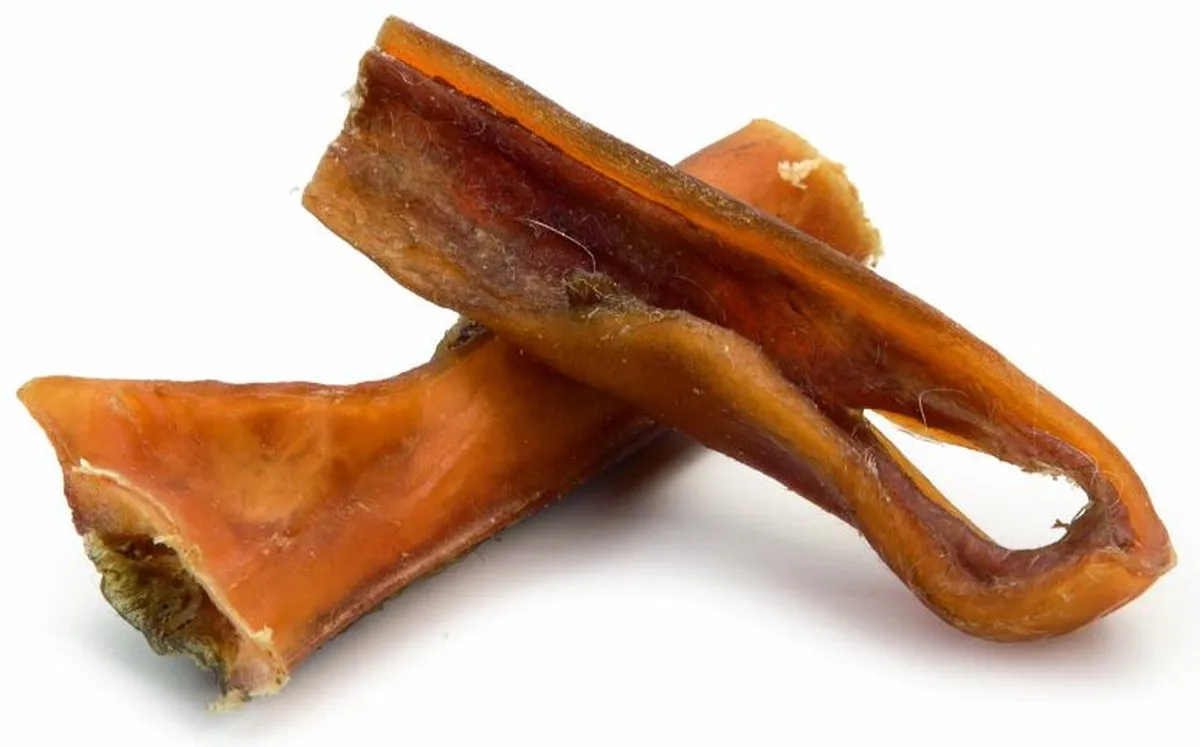 Beeztees Runderkophuid Hondensnack - 10 Stuks