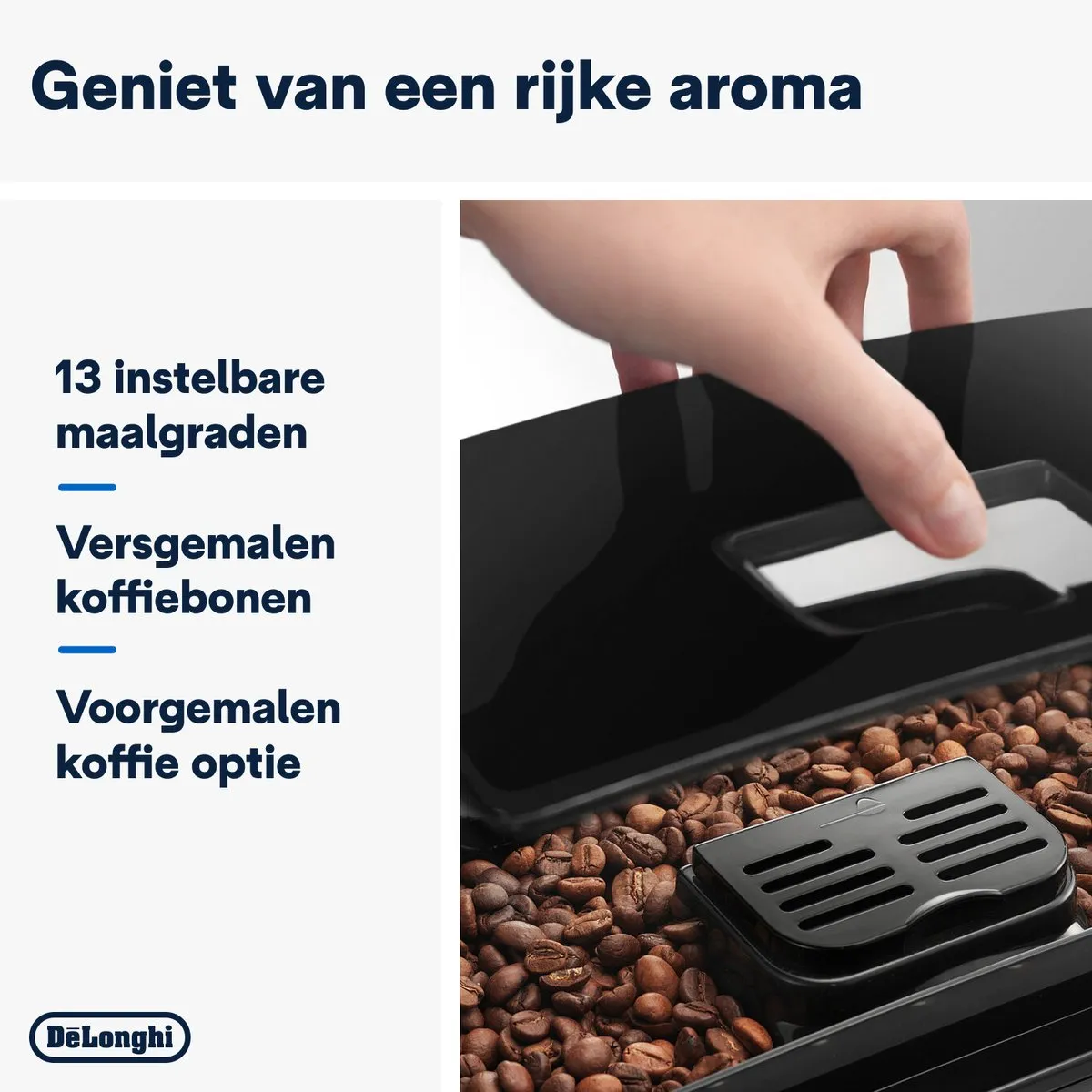 De'Longhi Magnifica S ECAM20.110.B Espressomachine - Zwart - afbeelding 6 van 6