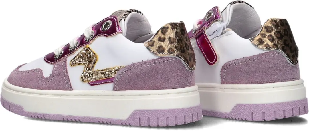 Develab 47124 Sneakers - Meisjes - Wit - Maat 23 - afbeelding 4 van 6