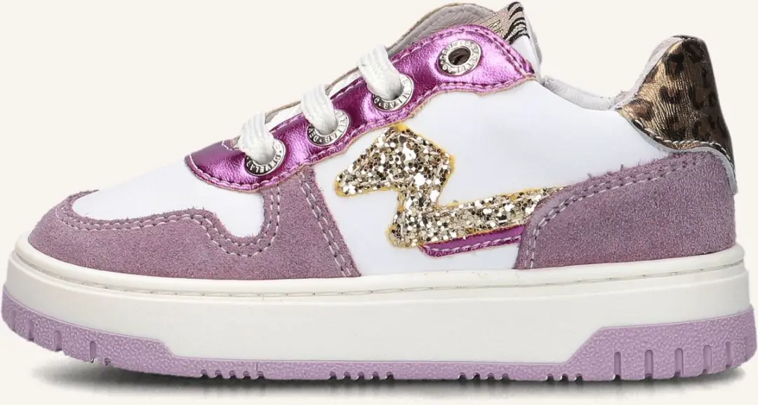 Develab 47124 Sneakers - Meisjes - Wit - Maat 23 - afbeelding 6 van 6