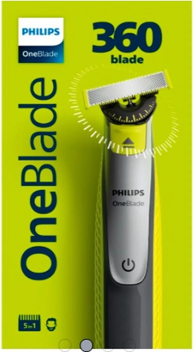 Philips OneBlade QP2730/20 Hybride Styler - Zwart/Limoen