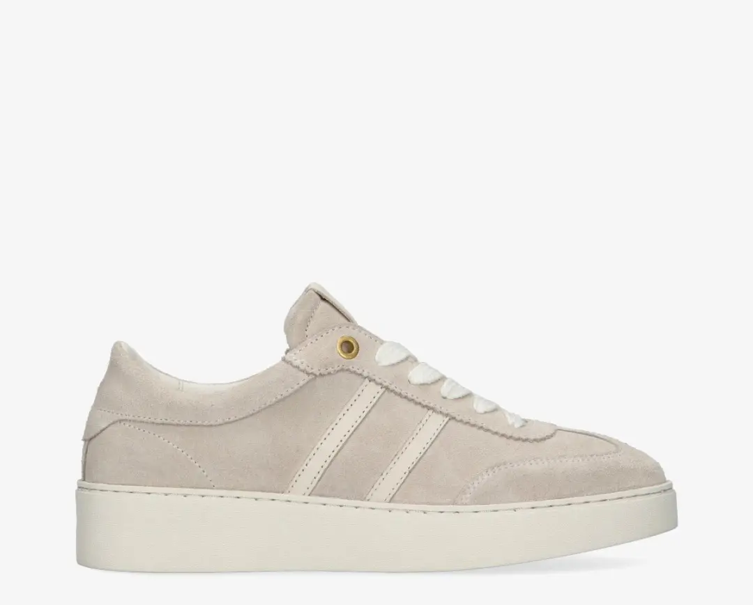 Tango nynke sneakers dames beige suede