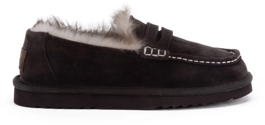 Warmbat Mildura suede TW Choco Dames Loafers