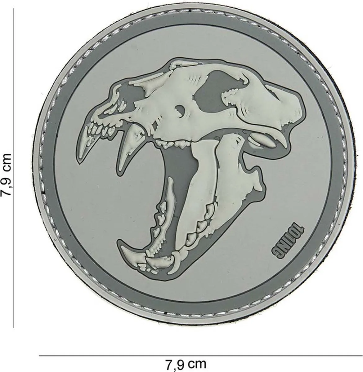 101 Inc Embleem 3D PVC Sabertooth Tiger