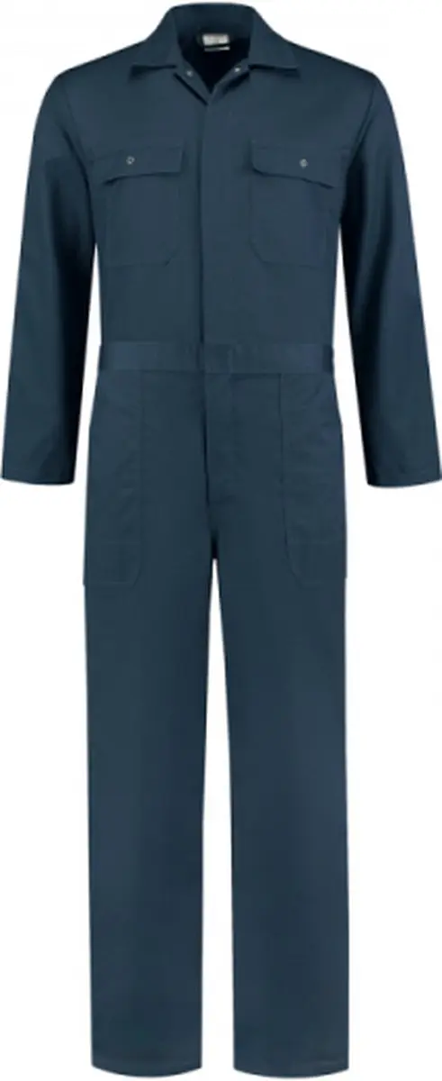 Overall polyester/katoen navy maat 55