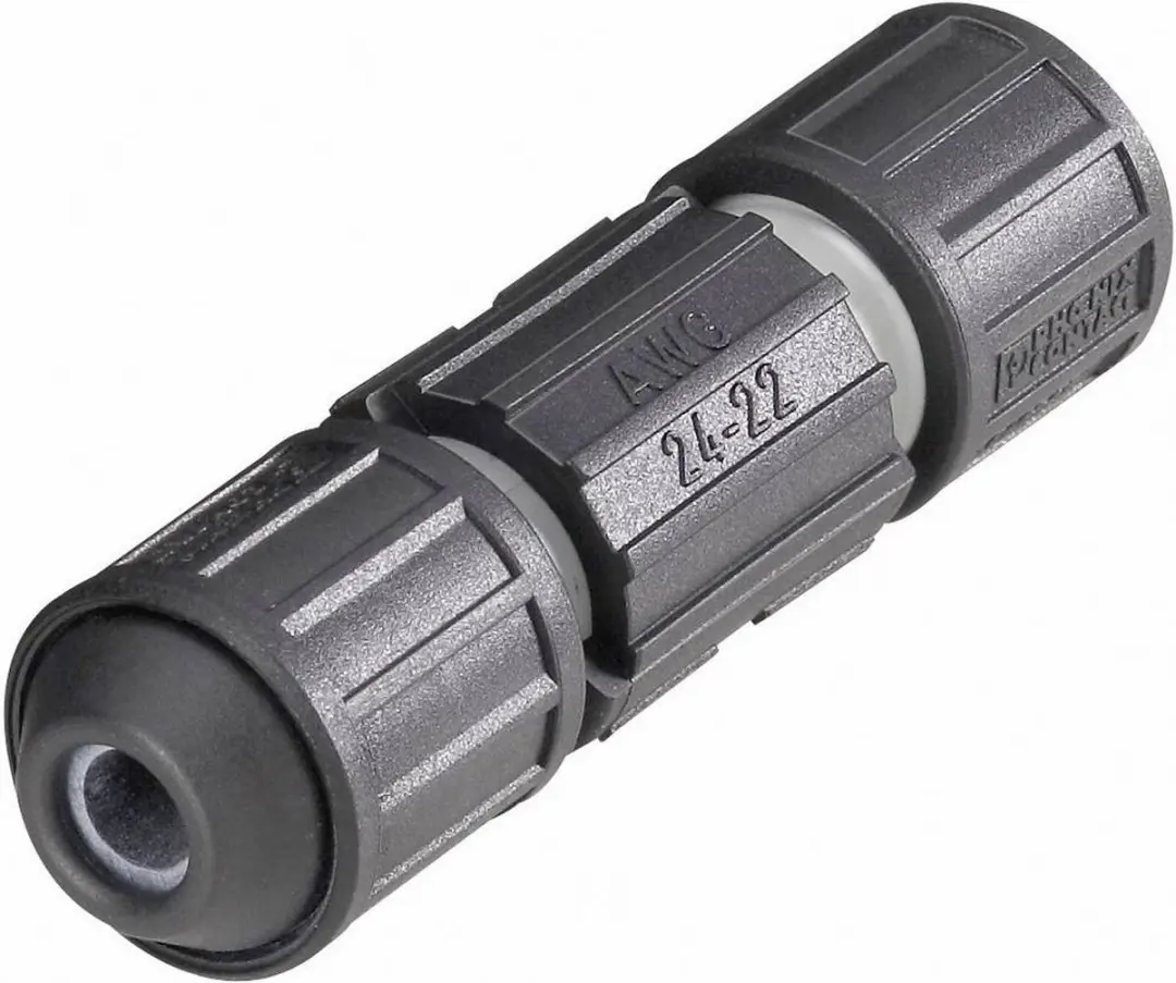 Phoenix Contact QUICKON 1641879 Kabelconnector - 4 Polen - Zwart - afbeelding 5 van 5