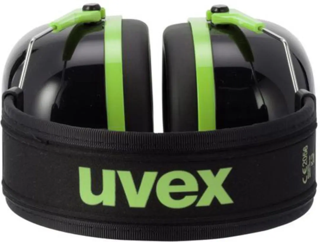 Uvex K1 Gehoorbescherming - Groen/Zwart - afbeelding 4 van 6