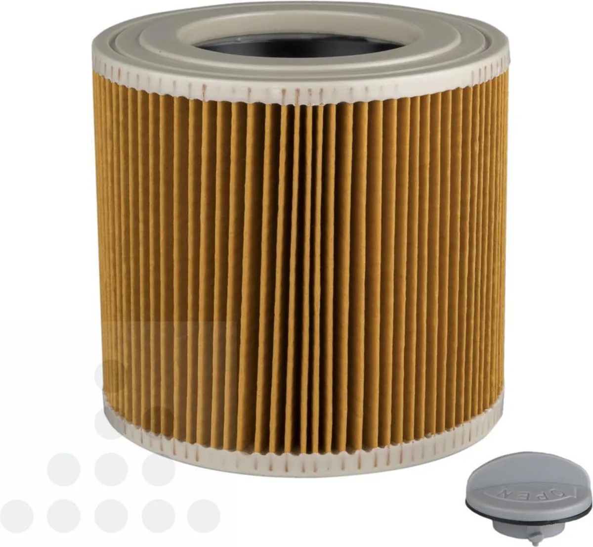 Kärcher Patroonfilter SE 4001/4002 - Geel