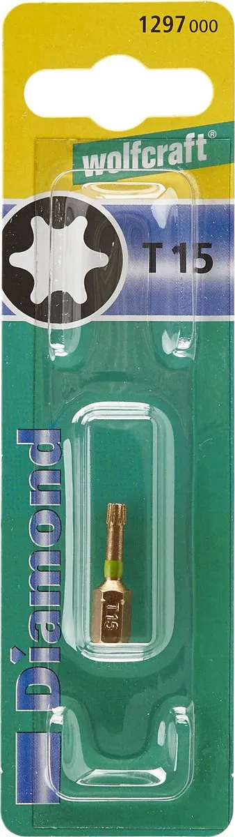 Wolfcraft Diamant-bit T15 - 1 Stuk