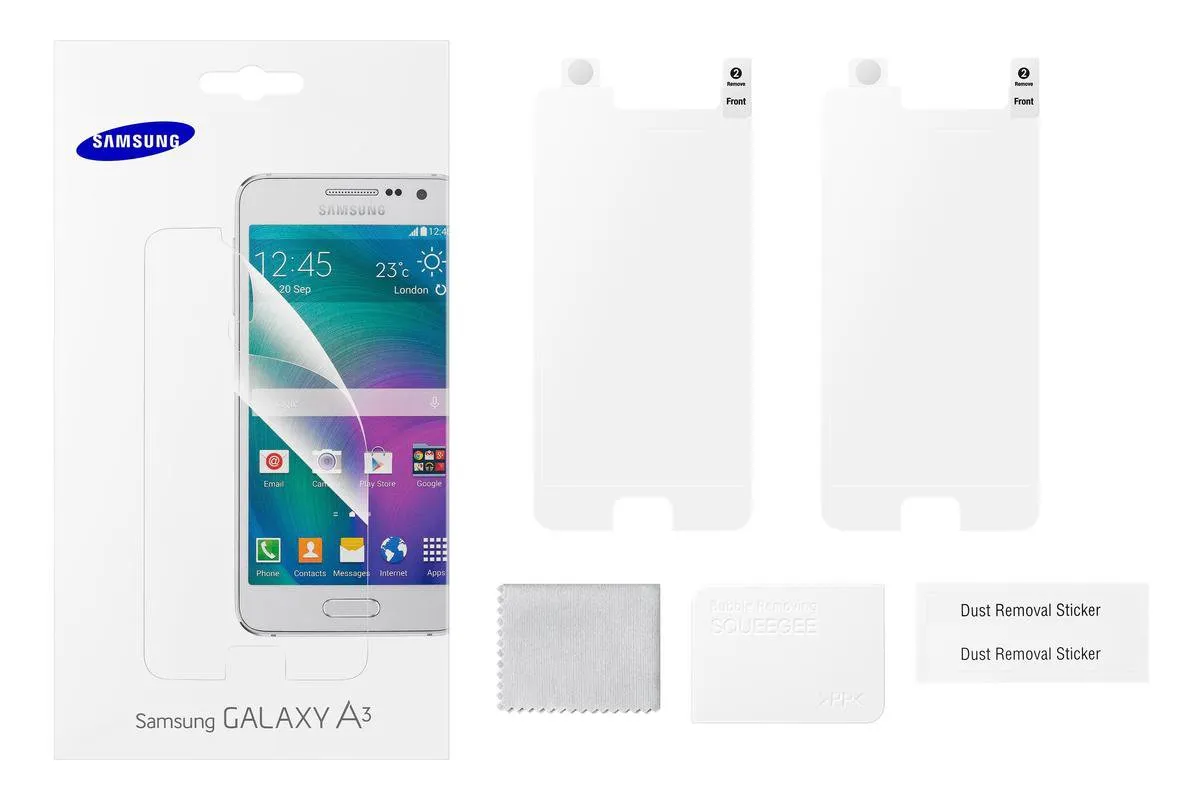 Samsung Galaxy A3 2015 ET-FA300CT Schermbeschermer - 2 Stuks