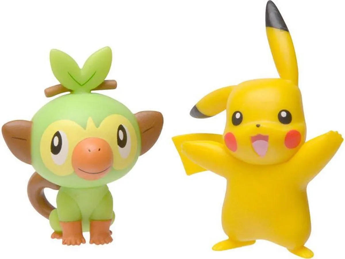 Pokémon Battle Figure Pack Grookey vs. Pikachu