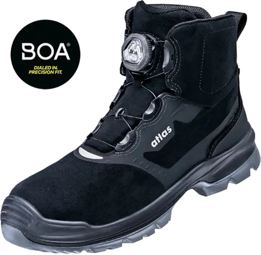 Atlas Flash 6905 BOA XP S3 Veiligheidsschoenen - Zwart/Grijs - afbeelding 3 van 4