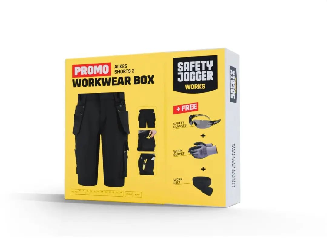 Short met handschoenen en riem Safety Jogger Works Alkes - afbeelding 2 van 3