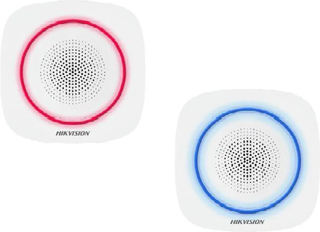 Hikvision AX PRO DS-PS1-I-WE Draadloze Binnensirene Wit - afbeelding 3 van 6
