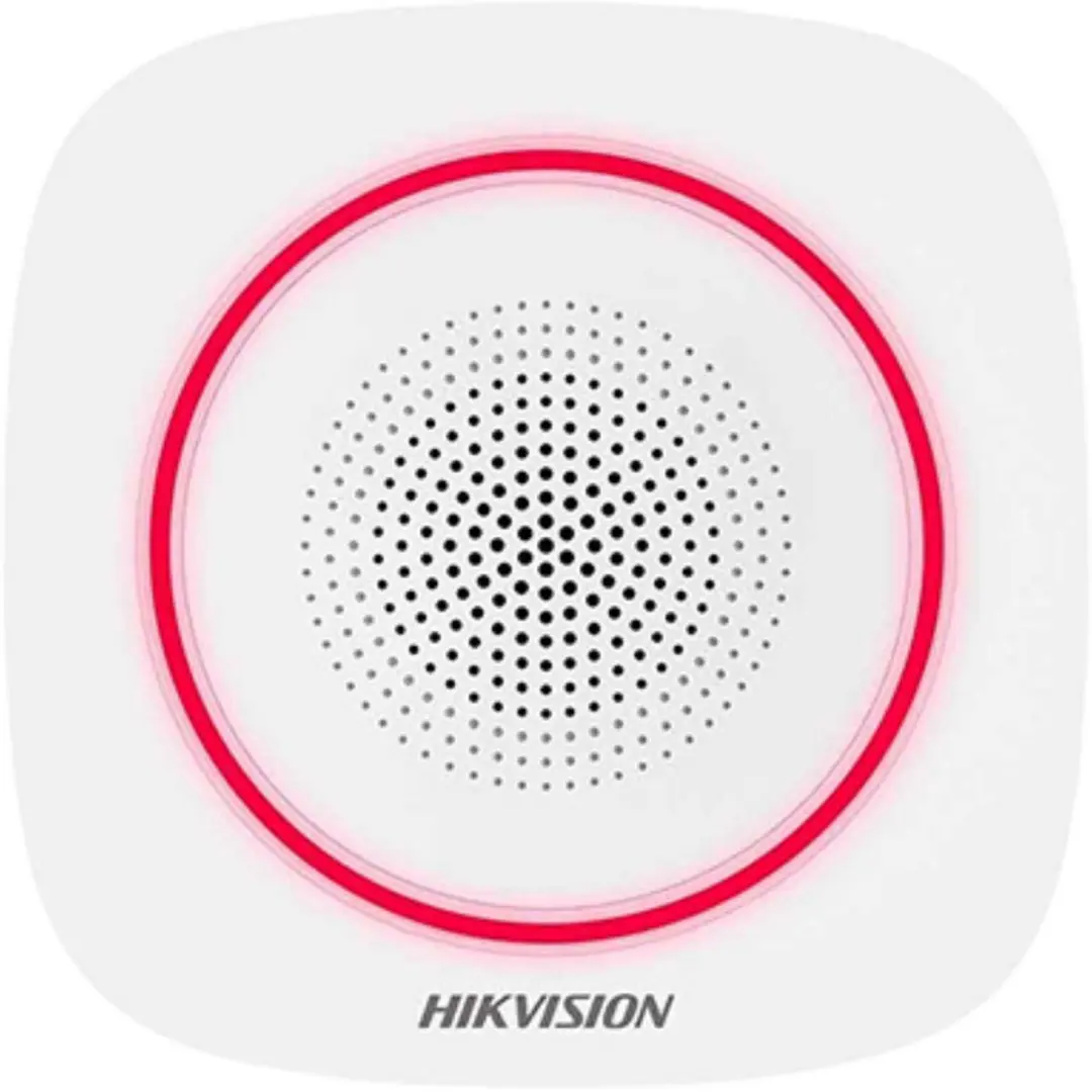 Hikvision AX PRO DS-PS1-I-WE Draadloze Binnensirene Wit - afbeelding 6 van 6