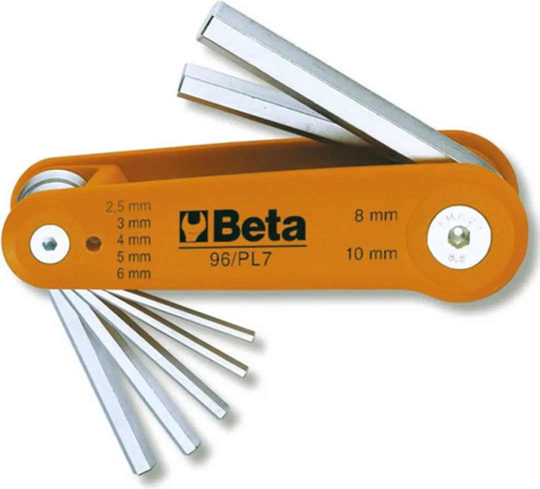 Beta Tools Inbussleutelset 7-delig verchroomd - afbeelding 6 van 6