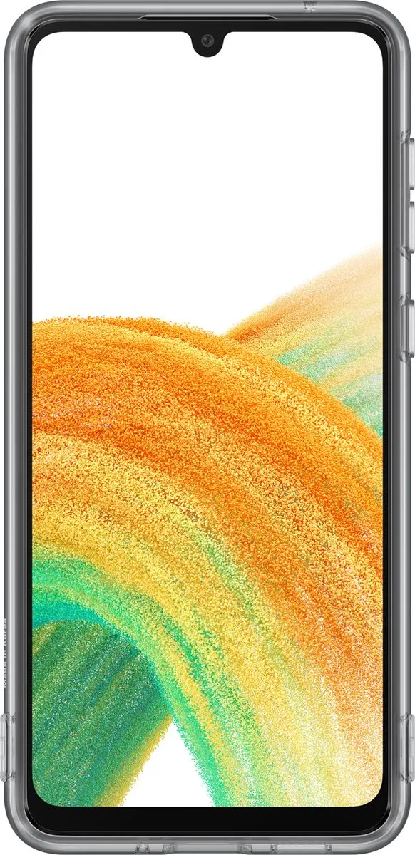 Samsung Galaxy A33 Soft Clear Hoesje - EF-QA336TBEGWW - Zwart