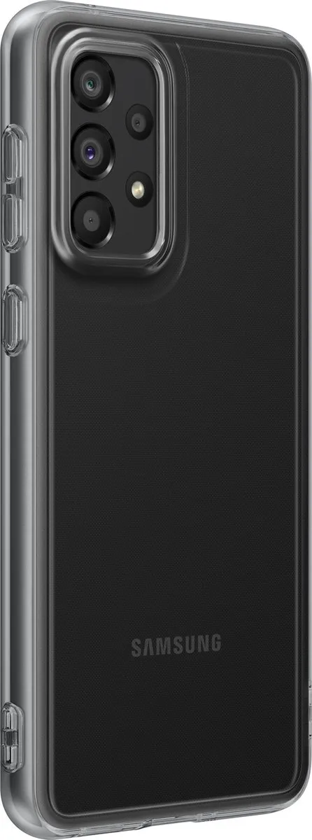 Samsung Galaxy A33 Soft Clear Hoesje - EF-QA336TBEGWW - Zwart
