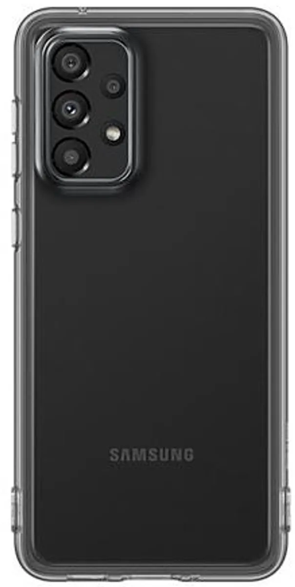 Samsung Galaxy A33 Soft Clear Hoesje - EF-QA336TBEGWW - Zwart