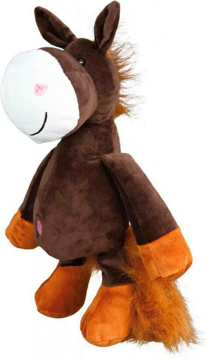 Trixie Pluche Paard Blauw 32cm
