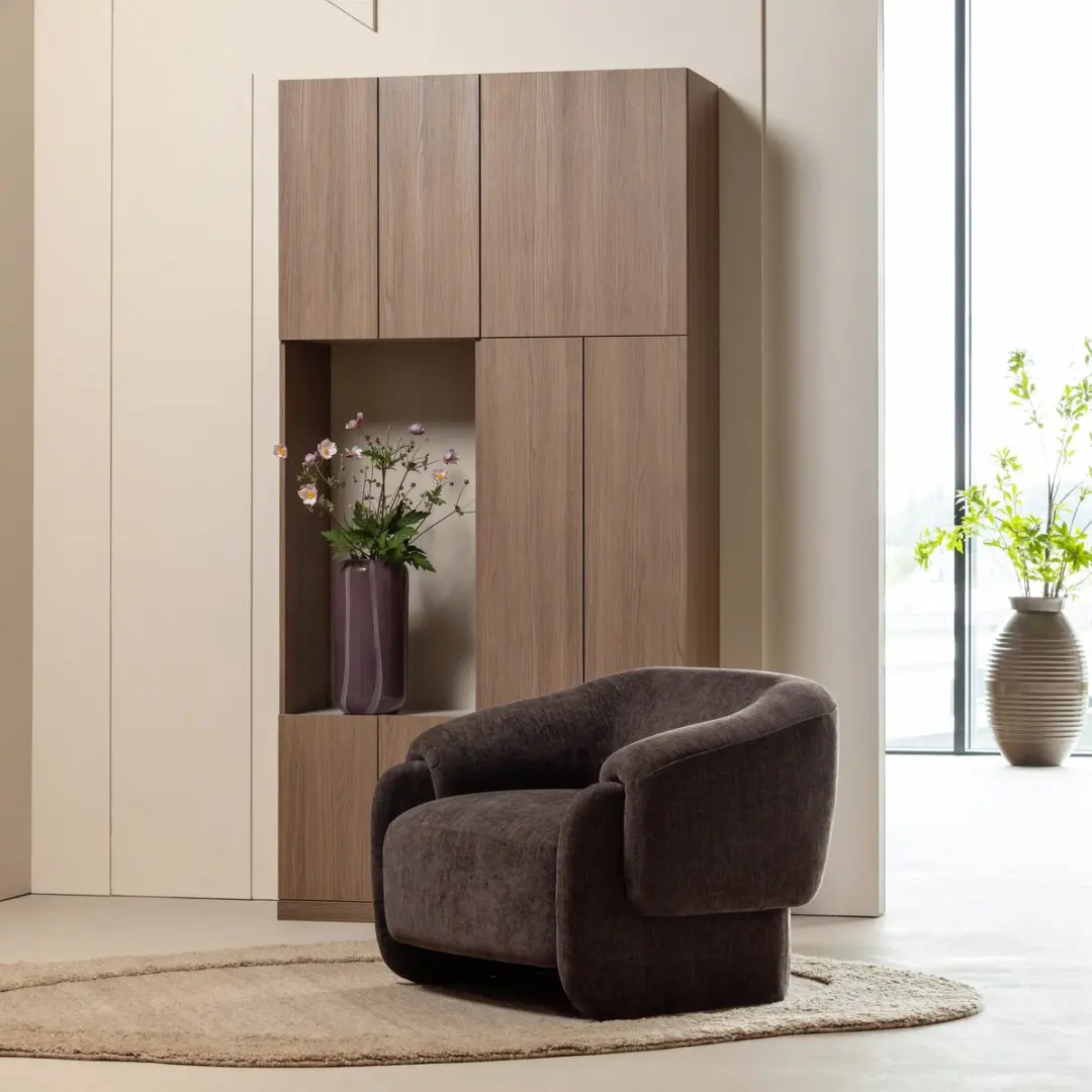 WOOOD Build Wandkast Combinatie 108 cm - Eiken Decor - afbeelding 4 van 4