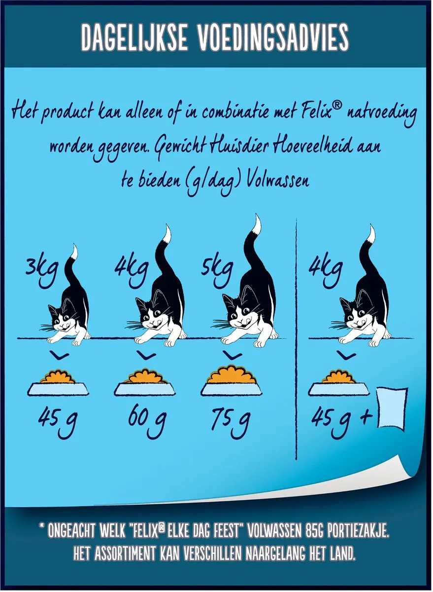 Felix Seaside Sensations Zalm & Groenten Kattenvoer 1kg - afbeelding 6 van 6