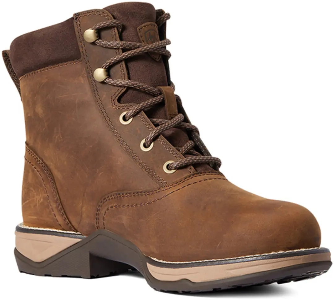 Ariat Anthem Round Toe Lacer H20 Western Rijlaarzen - Bruin 40 - afbeelding 5 van 6