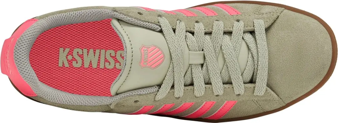 K-Swiss Court Tiebreak II SDE damessneakers grijs - afbeelding 2 van 6
