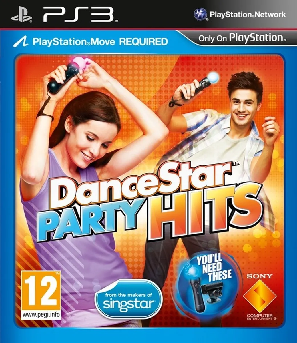 Sony PlayStation Move Dancestar Party Hits