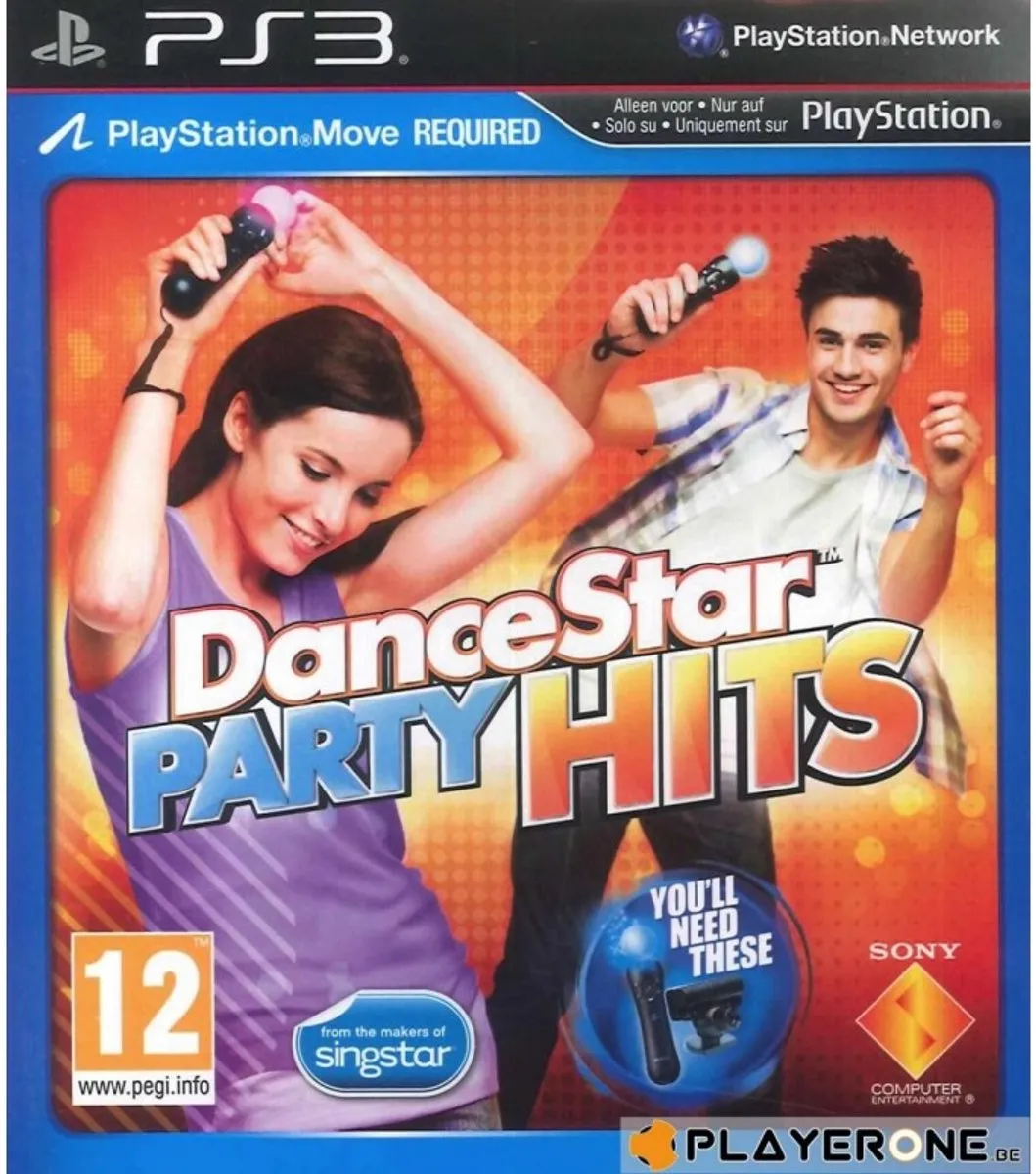 Sony PlayStation Move Dancestar Party Hits