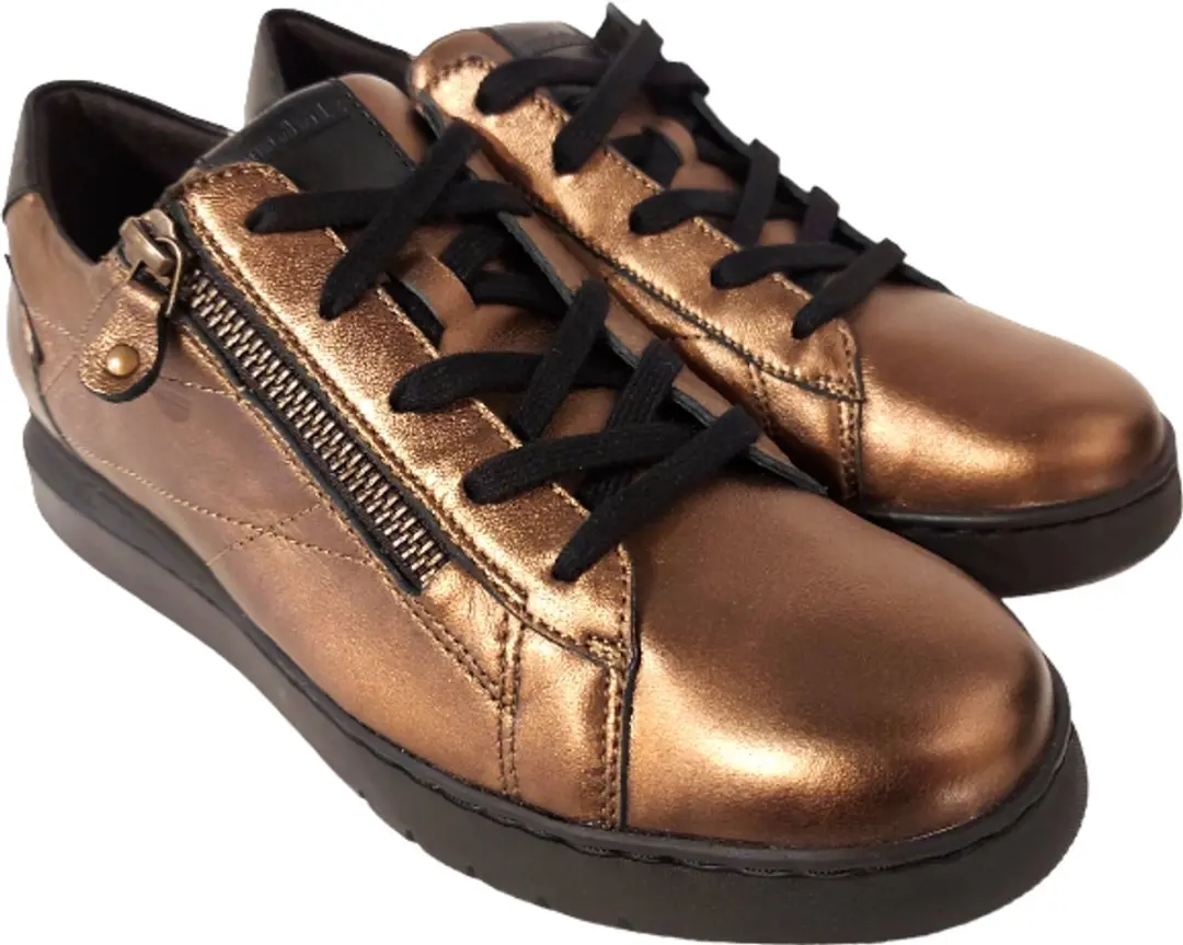 Mephisto Mobils Sneaker Tamya Dark Taupe Brons