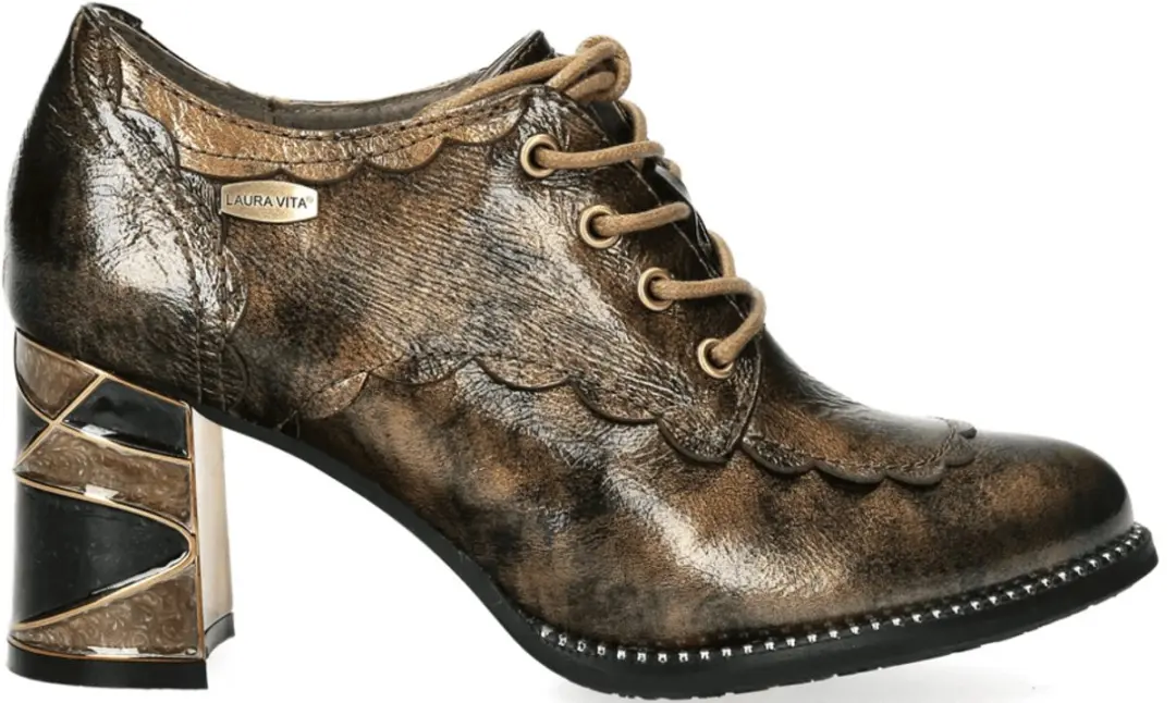 Laura Vita Veterschoen Marbreo Bronze | Multicolour | Maat: 37