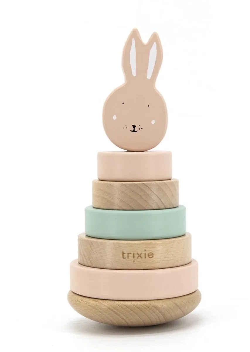 Trixie Houten Stapeltoren Mrs. Rabbit