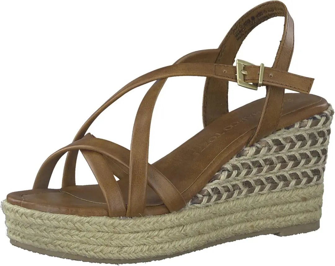 Marco Tozzi Dames Sandaaltje 2-2-28353-20 305 F-breedte Maat: 40 EU