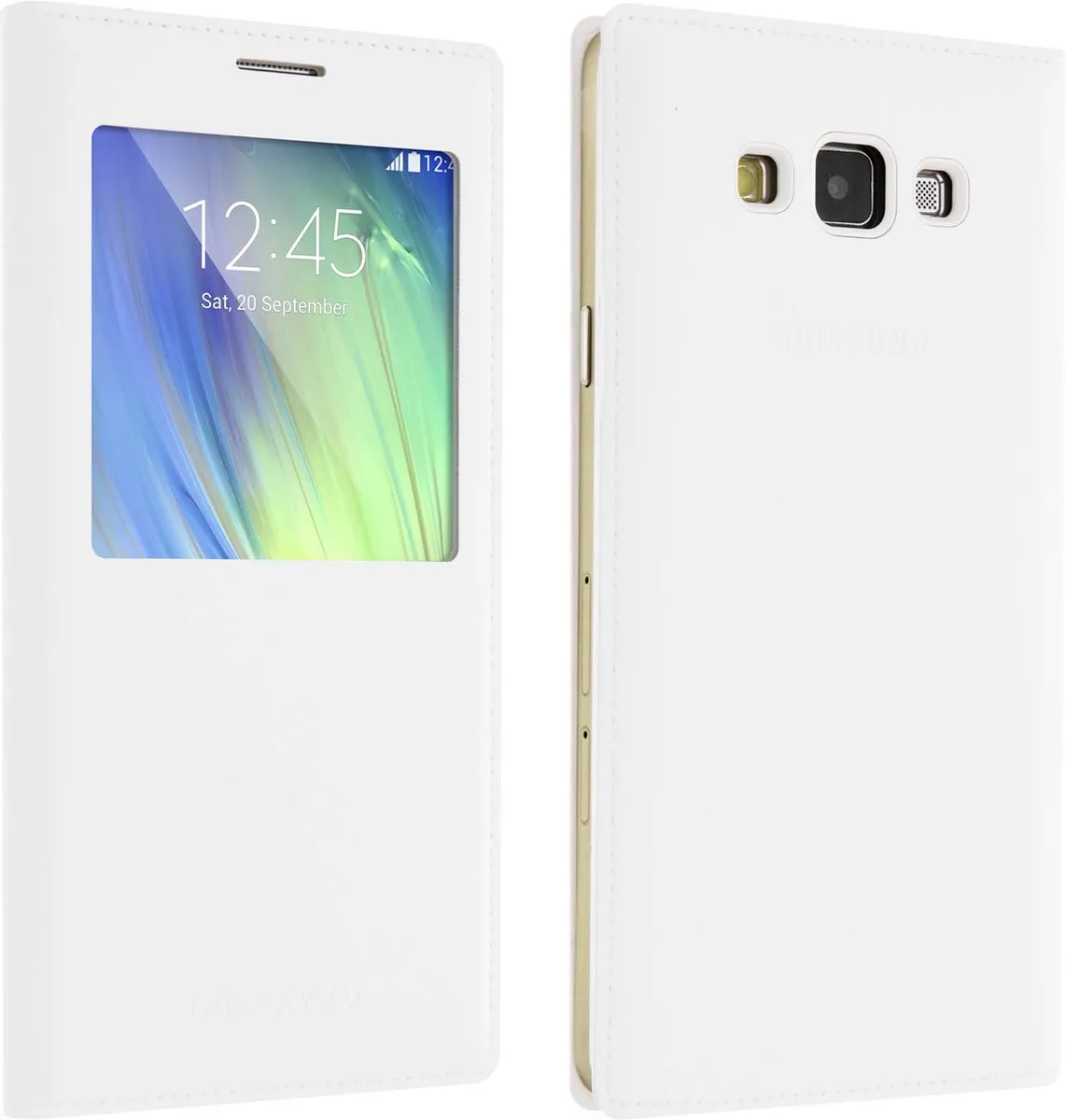 Samsung S-View Cover Galaxy A7 (2015) - Wit