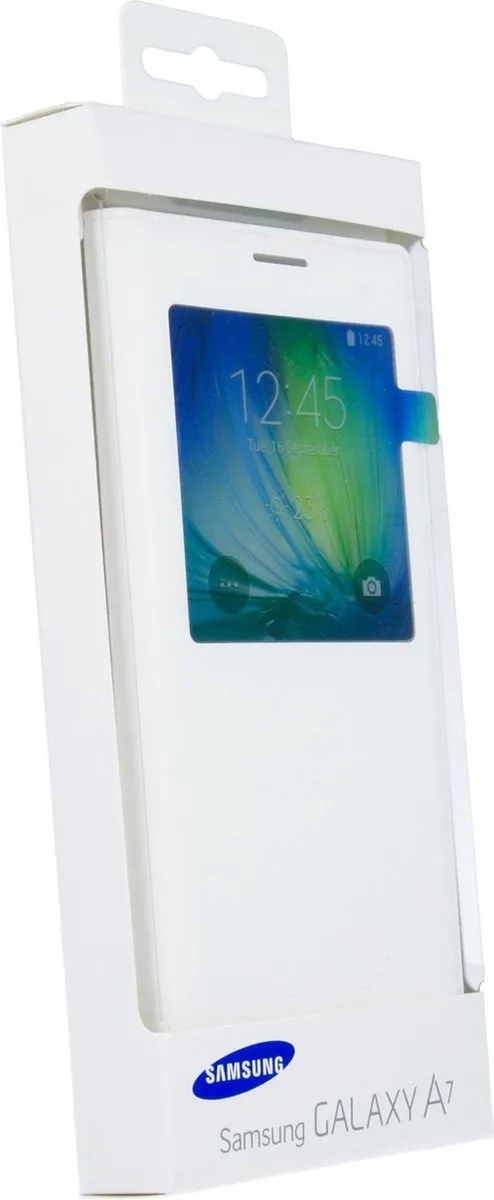 Samsung S-View Cover Galaxy A7 (2015) - Wit