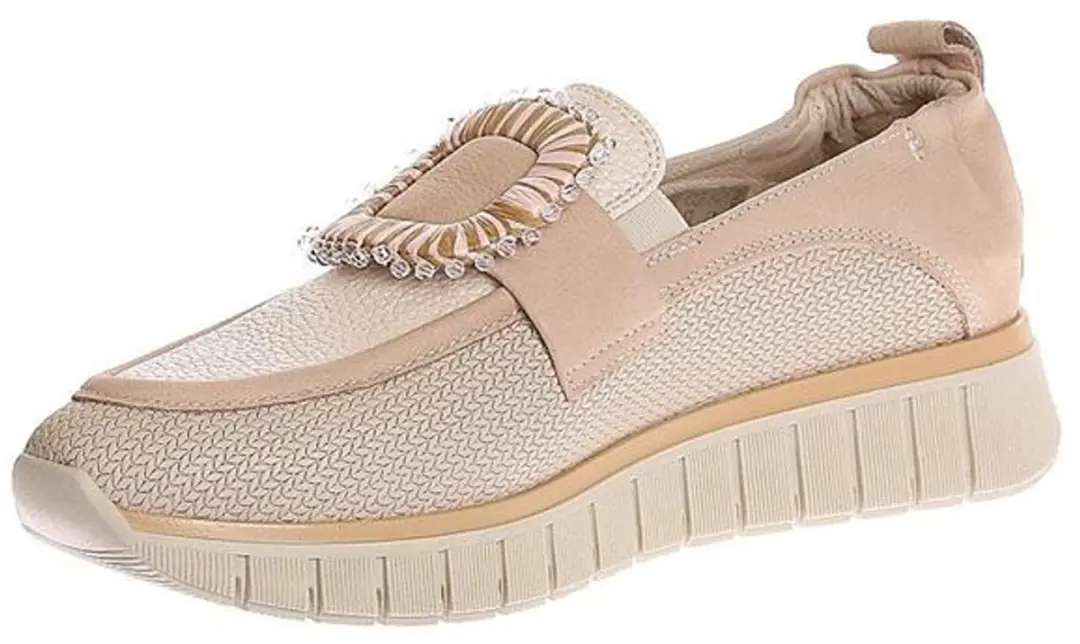 DL Sport 6968 Instappers - Beige - 40 - afbeelding 2 van 6