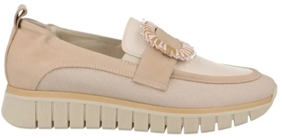 DL Sport 6968 Instappers - Beige - 40 - afbeelding 5 van 6