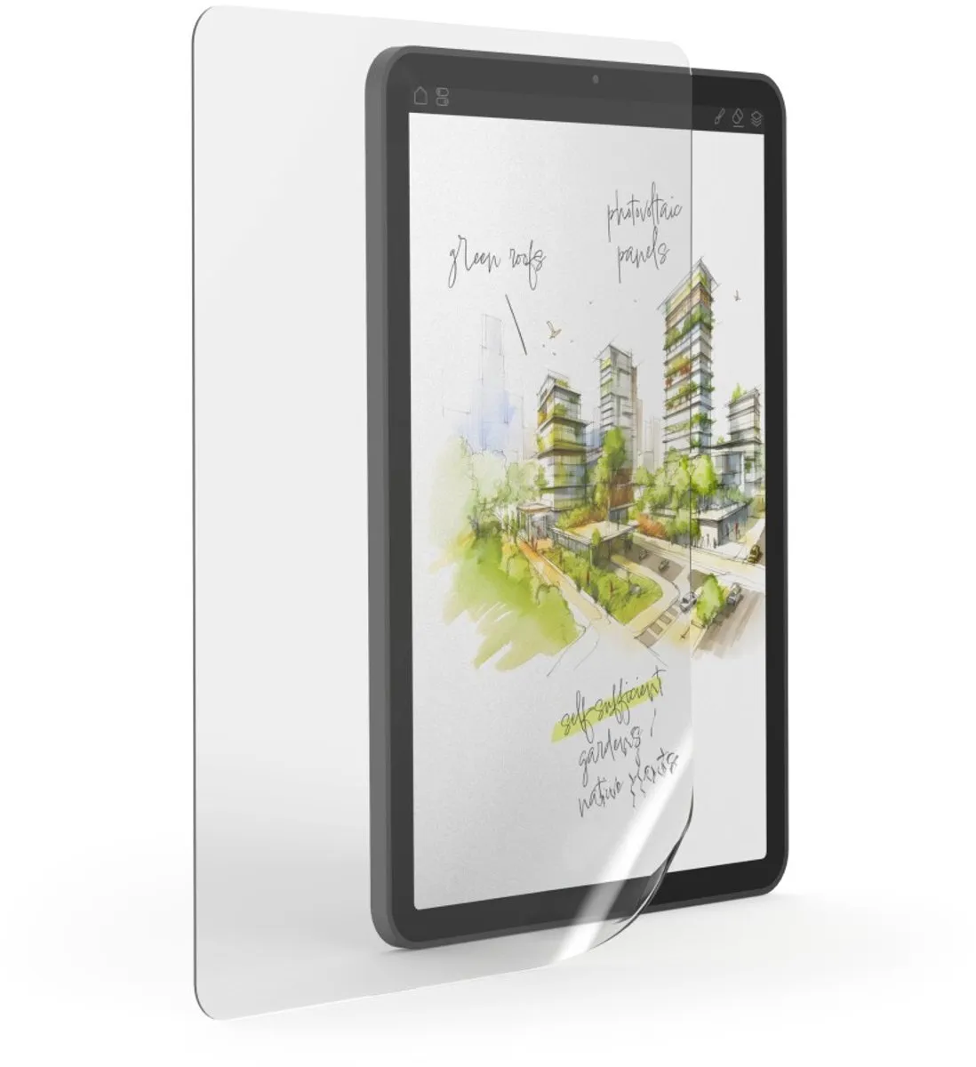 Hama Feels Like Paper Displaybescherming iPad Pro 11" - 1 Stuk