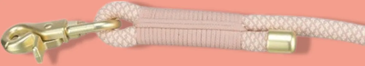 Trixie Soft Rope Hondenriem - Verstelbaar Roze - afbeelding 3 van 6